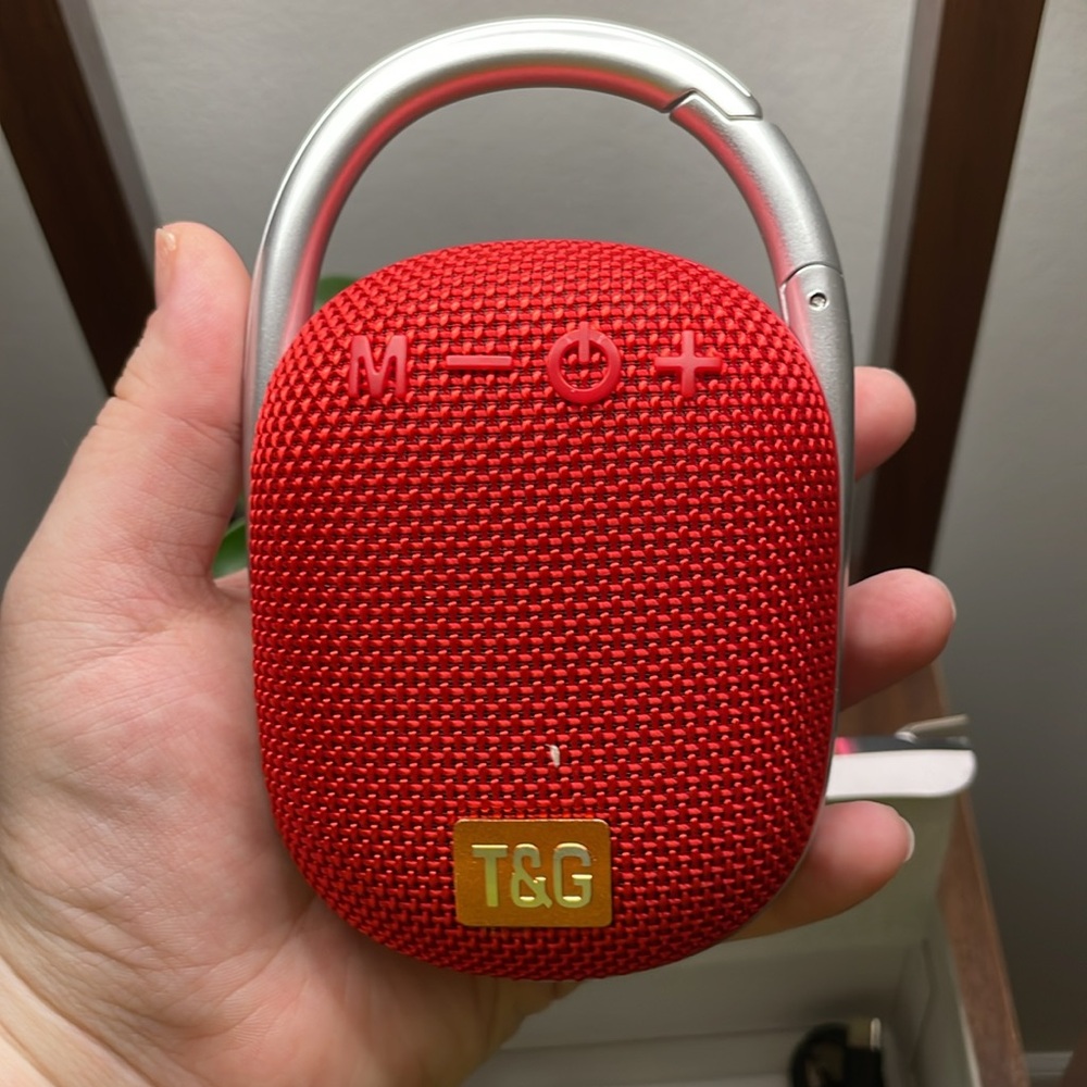 ⚡️NIB⚡️ 🎵TG-321🎶 Portable Bluetooth rechargeable wireless speaker >> RED OR BLUE